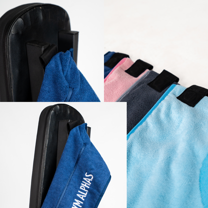 NEVER-FALL HOODED GYM TOWEL