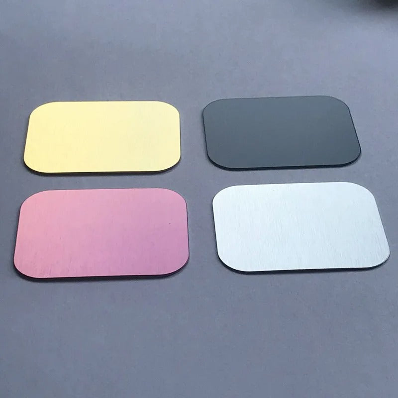 UPGRADED Metal Plate- Colour